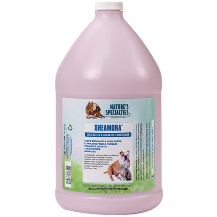 Nature's Specialties Sheamora Conditioner - Soothing and Regenerating Conditioner for Dogs and Cats, Concentrate 1:8