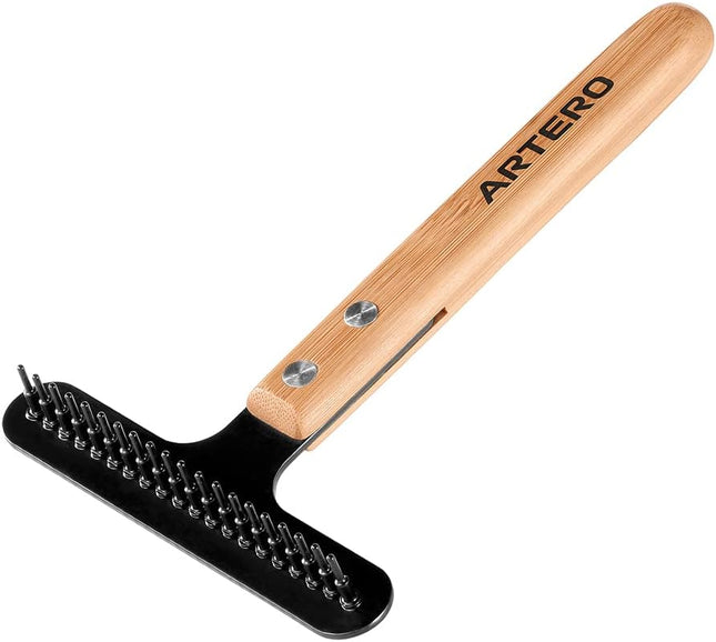 Artero Nature Rex Rake - bamboo rake for removing loose fur