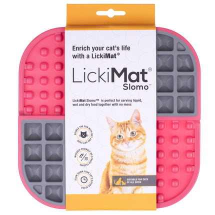 LickiMat Slomo Cat - licking mat for cats