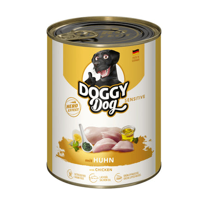 Doggy Dog Chicken Sensitive - grain-free wet dog food with chicken