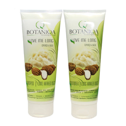 Botaniqa Cosmetic Set: Love me Long Shampoo + Conditioner for Long-Haired Dogs