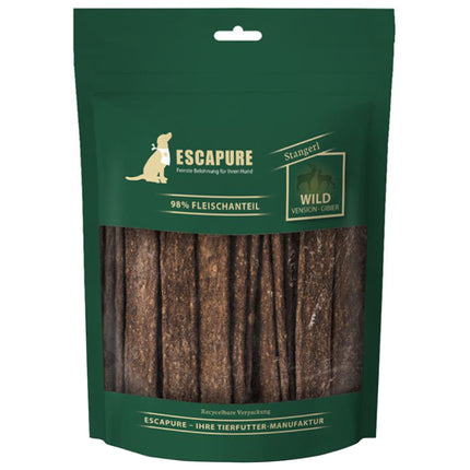 Escapure Stangerl Wild - natural dog treats, meat strips made from game meat