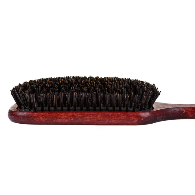 Blovi Wood Brush - extra large wooden brush with natural bristles, for breeds with short and/or fine hair