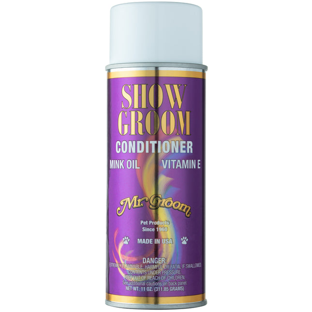 Mr Groom Show Groom Conditioner - intensely shining fur spray conditioner, with mink oil, vitamin E, and sunscreen filter