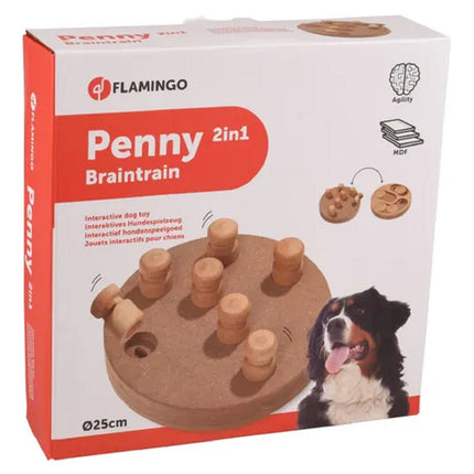 Flamingo Braintrain Penny 2in1 - double-sided puzzle toy for dogs