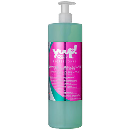 Yuup! Professional Cat Conditioning Shampoo - moisturizing and anti-static conditioning shampoo for cats, concentrate 1:20