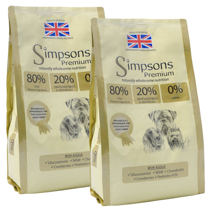 Simpsons Premium 80/20 Mix Fish - food for adult dogs, with fish