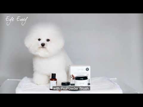 Eye Envy Starter Kit Brush - stain removal cosmetic kit for large dogs' under-eye discoloration