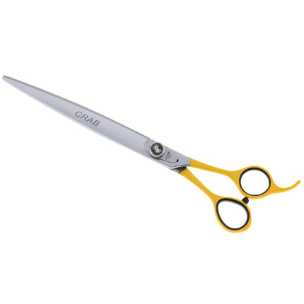 Geib Crab Straight Scissors Level 1 - straight scissors for pet grooming with a single-sided micro-grind.