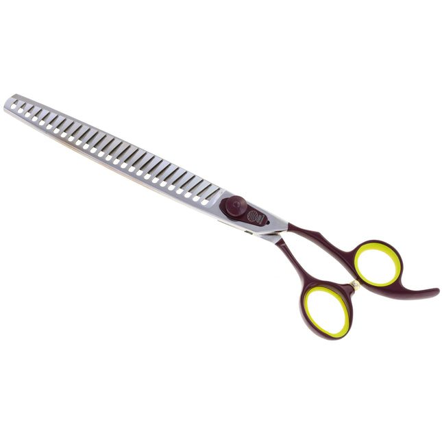 Geib Avanti Comfort Plus Chunker - professional single-sided thinning shears with an ergonomic handle and wide teeth - 26 teeth