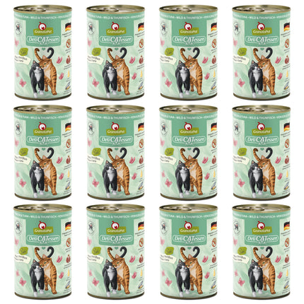 GranataPet DeliCatessen Venison & Tuna - grain-free wet food for cats, venison and tuna