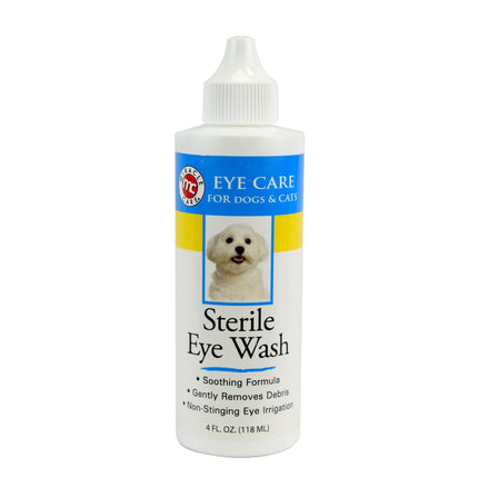 Miracle Care Sterile Eye Wash - sterile solution for rinsing the eyes of dogs and cats