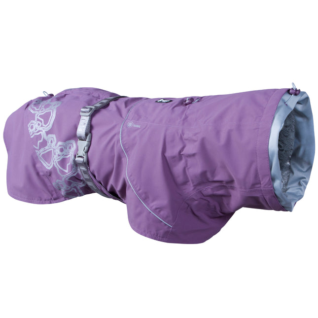 Hurtta Drizzle Coat Currant - raincoat for dogs with a warm lining