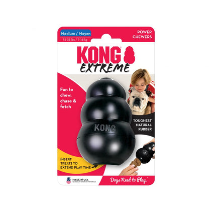 Kong Extreme - rubber, durable toy for dogs - 9cm