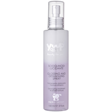 Yuup! Home Glossing and Detangling Spray - nourishing two-phase formula that facilitates combing and adds shine to the fur