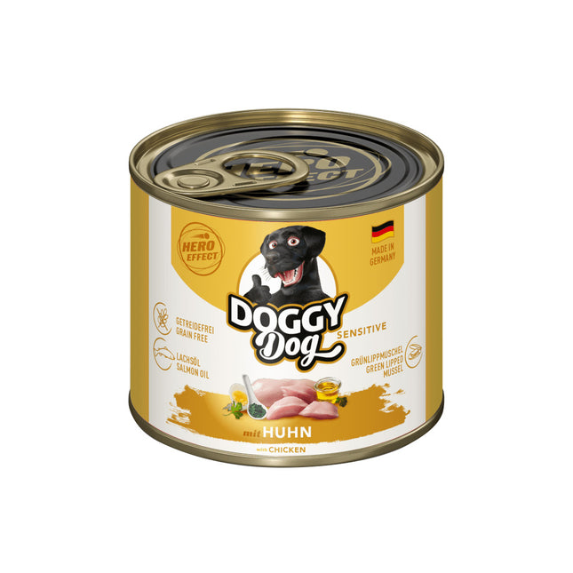 Doggy Dog Chicken Sensitive - grain-free wet dog food with chicken