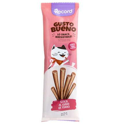 Record Gusto Bueno Tuna Flavored Sticks - treats for cats, tuna-flavored sticks