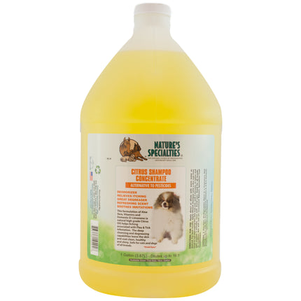 Nature's Specialties Citrus Shampoo Concentrate - insect-repellent shampoo for dogs and cats, concentrate 1:16