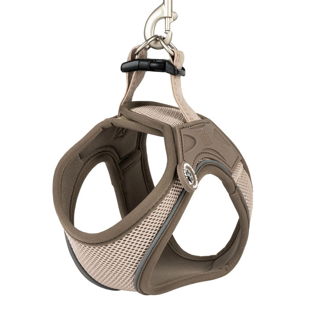 Max&Molly Air Vest Dog Harness Matrix 2.0 - no-pull dog harness with QR identifier, beige