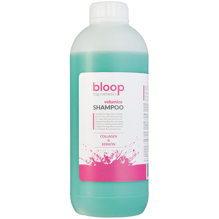 Bloop Volumize Shampoo - nourishing shampoo for dogs that increases coat volume with keratin and collagen, concentrate 1:10