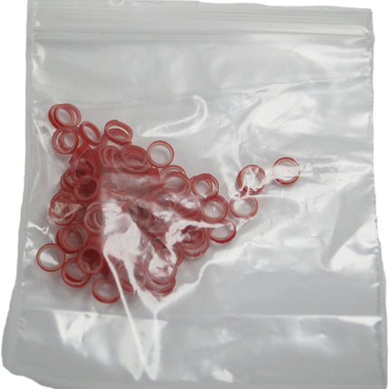 HPP Latex Rubber Bands 100pcs - 0.5cm