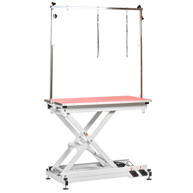 Blovi Moon - modern grooming table with electric lift, countertop