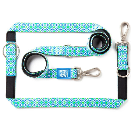 Max & Molly Multi-Leash Retro - Adjustable Dog Leash, Interesting Pattern, 200cm