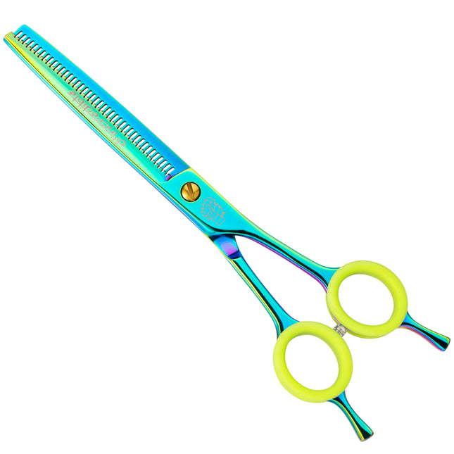 P&W Hulk Double Thinning Scissors - double-sided thinning scissors, 41 teeth