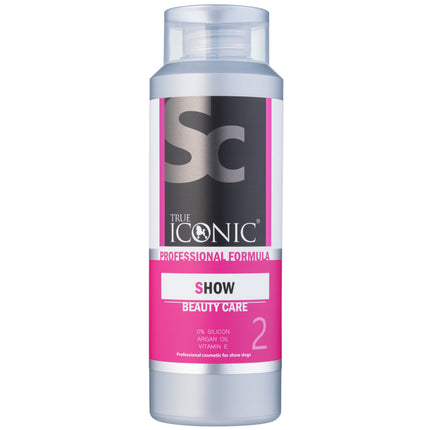 True Iconic Show Beauty Care - intensely moisturizing conditioner for long fur with argan oil and vitamin E