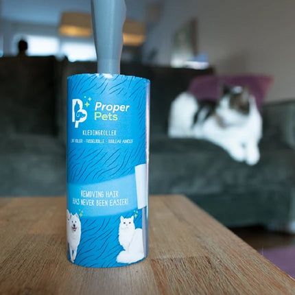 Proper Pets Lint Roller - sticky sheet clothing roller