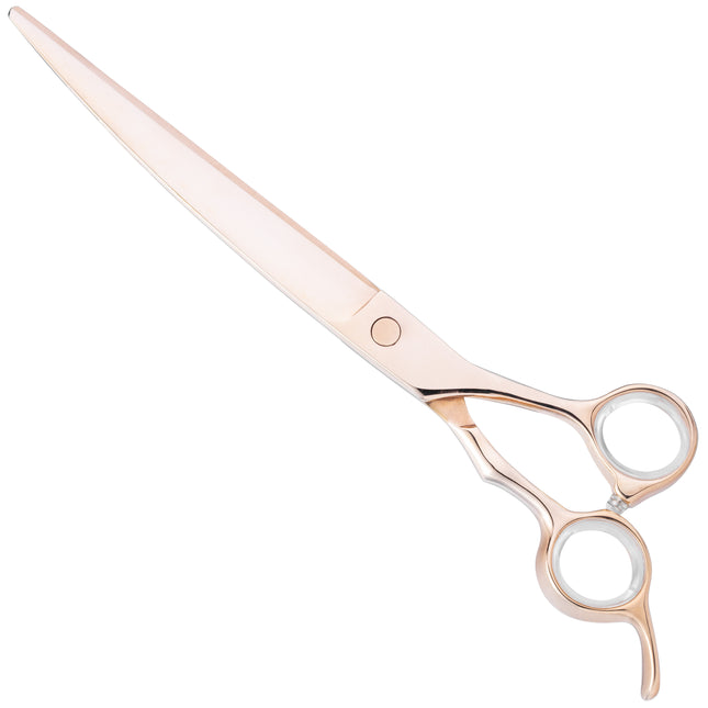 Chris Christensen Adalynn Curved Scissors - professional curved scissors made of titanium-coated Japanese steel