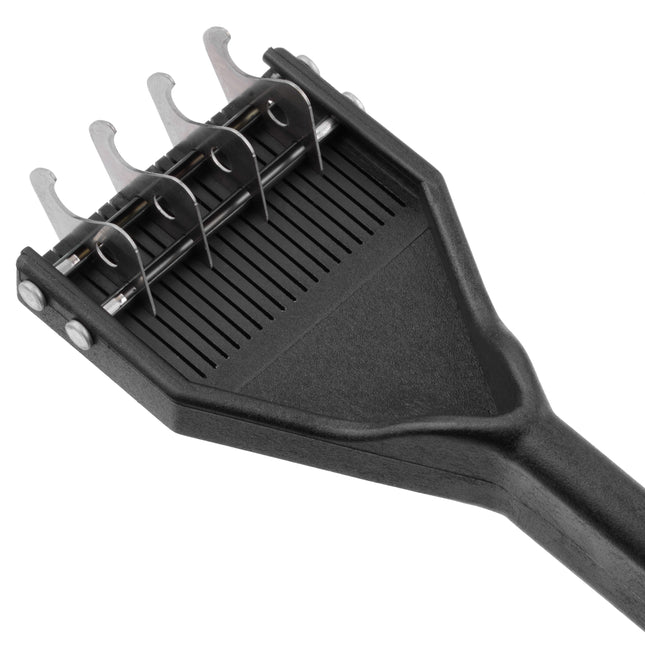 Mars Coat King Home Detangle Brush - rake trimmer, 4 hooks, spacing