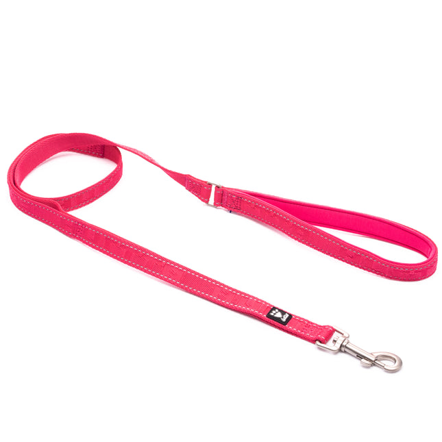 Hurtta Casual Reflective Leash Eco Ruby - dog leash, perfect for everyday use made from recycled materials