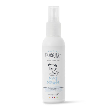 Furrish Baby Powder Cologne - fragrance water for dogs, with the scent of baby powder