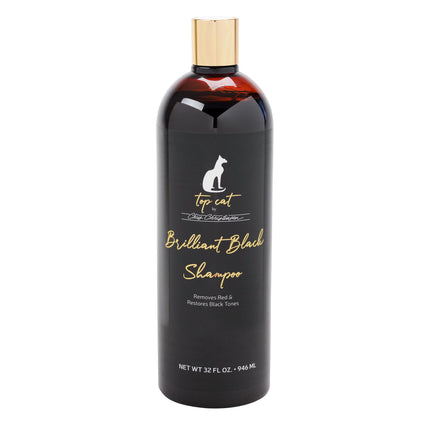 Chris Christensen Top Cat Brilliant Shampoo - revitalizing shampoo for dark and colored cat fur