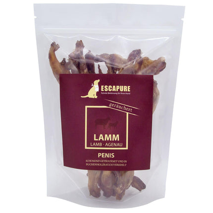 Escapure Lamb Penis - natural dog treats, dried lamb penises