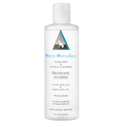 Les Poochs Botanique MedAcetic Shampoo - luxurious therapeutic shampoo for dogs