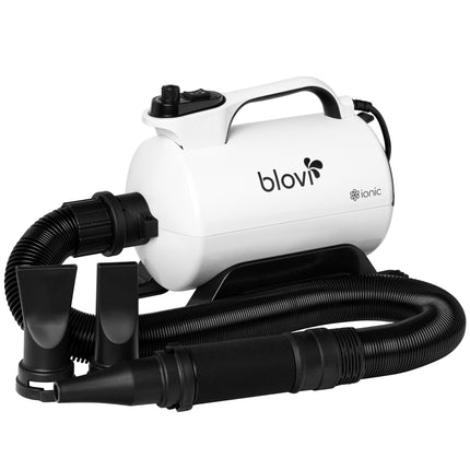 Blovi Snow Alaska Dryer 2800W - tabletop dryer with ionization, smooth airflow adjustment, and two-stage temperature control