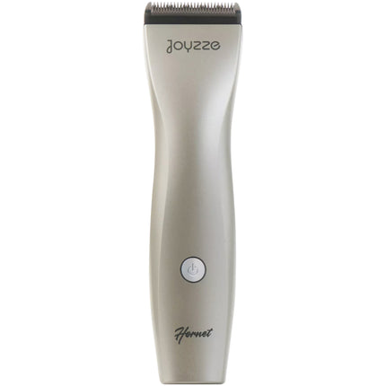 Joyzze Hornet Cordless Clipper - wireless running clipper with adjustable blade and 3 attachments, champagne