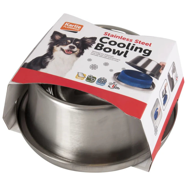 Flamingo Cooling Bowl - cooling bowl for dogs and cats