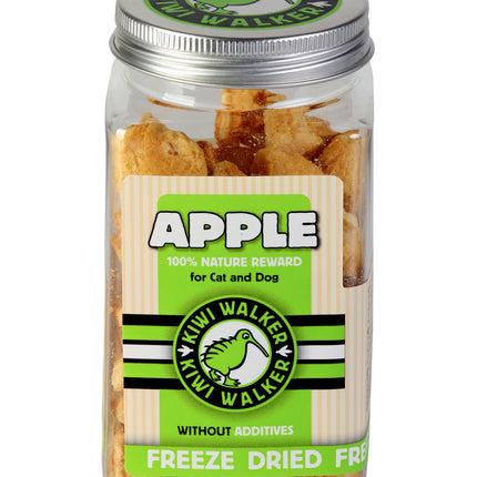 Kiwi Walker Snacks Apple - 100% apple, freeze-dried, natural treats for dogs and cats