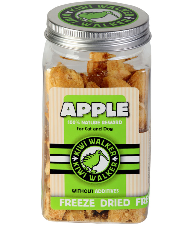 Kiwi Walker Snacks Apple - 100% apple, freeze-dried, natural treats for dogs and cats