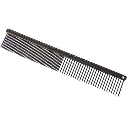 Madan Professional Antistatic Face Comb - professional, sturdy mini comb with an antistatic coating and a mixed tooth spacing of 50/50, for the face.