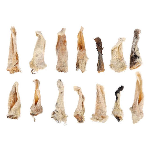 Flamingo Nature Snack Lamb Ear With Hair - dog treats, natural lamb ears