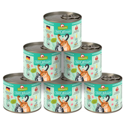 GranataPet DeliCatessen Venison & Tuna - grain-free wet food for cats, venison and tuna