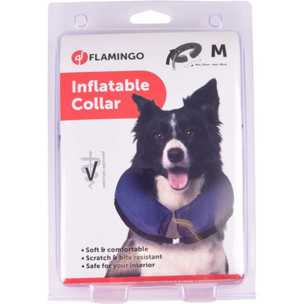 Flamingo Inflatable Collar Gofi - inflatable, post-surgery collar for dogs