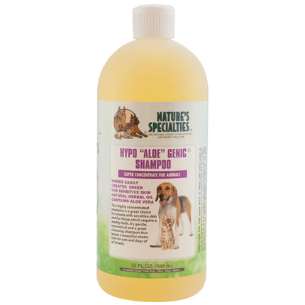 Nature's Specialties Hypo Aloe Genic Shampoo - herbal shampoo for sensitive and allergic skin of dogs and cats, concentrate 1:32