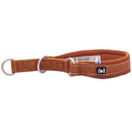 Hurtta Casual Half Choke Collar Eco Cinnamon - half choke collar for dogs, made from recycled materials - 40 - 50