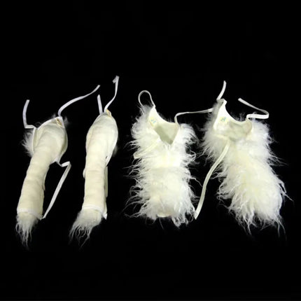 Mr. Jiang Practice Leg Hair - interchangeable leg fur for grooming mannequin