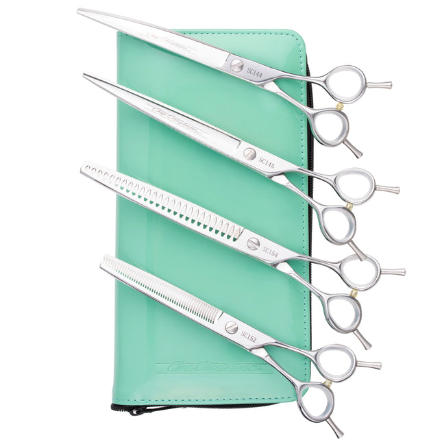 Chris Christensen Scissors Set - professional scissors and thinning shears set, pieces